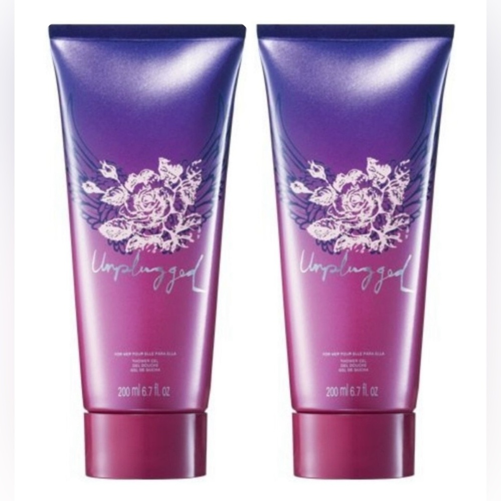 NEW Lot of 2x [Avon] Unplugged by Bon Jovi Shower Gel Bath Body Wash, 6.7 oz ea - Picture 2 of 7